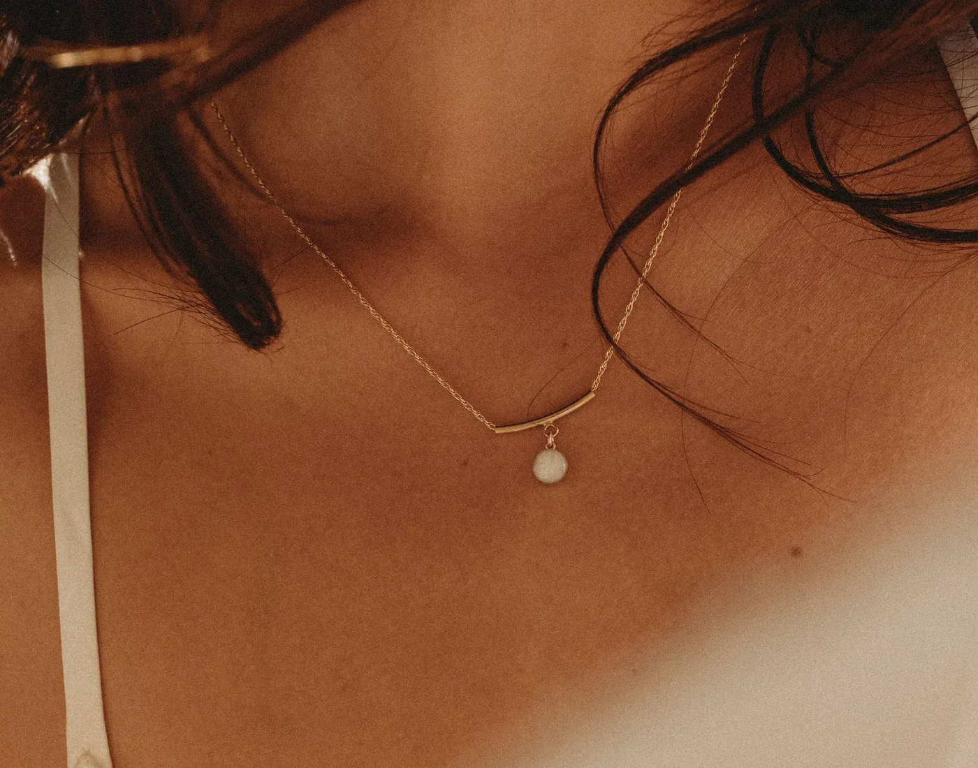 Cremation Halia Necklace- 14k Gold Filled — product image 2