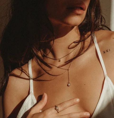 Mothers Milk Drop Necklace - 14k Gold Filled — product image 6