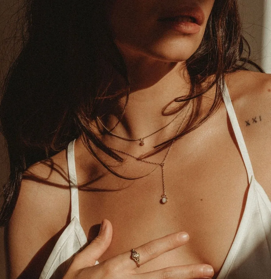 Mothers Milk Drop Necklace - 14k Gold Filled — product image 6