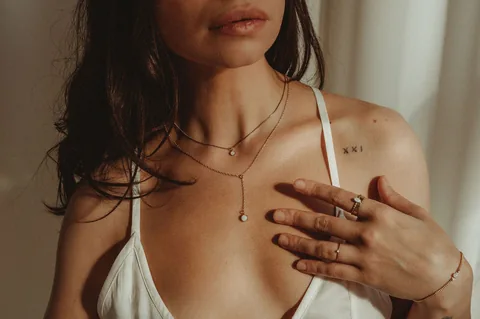 Mothers Milk Drop Necklace - 14k Gold Filled — product image 2