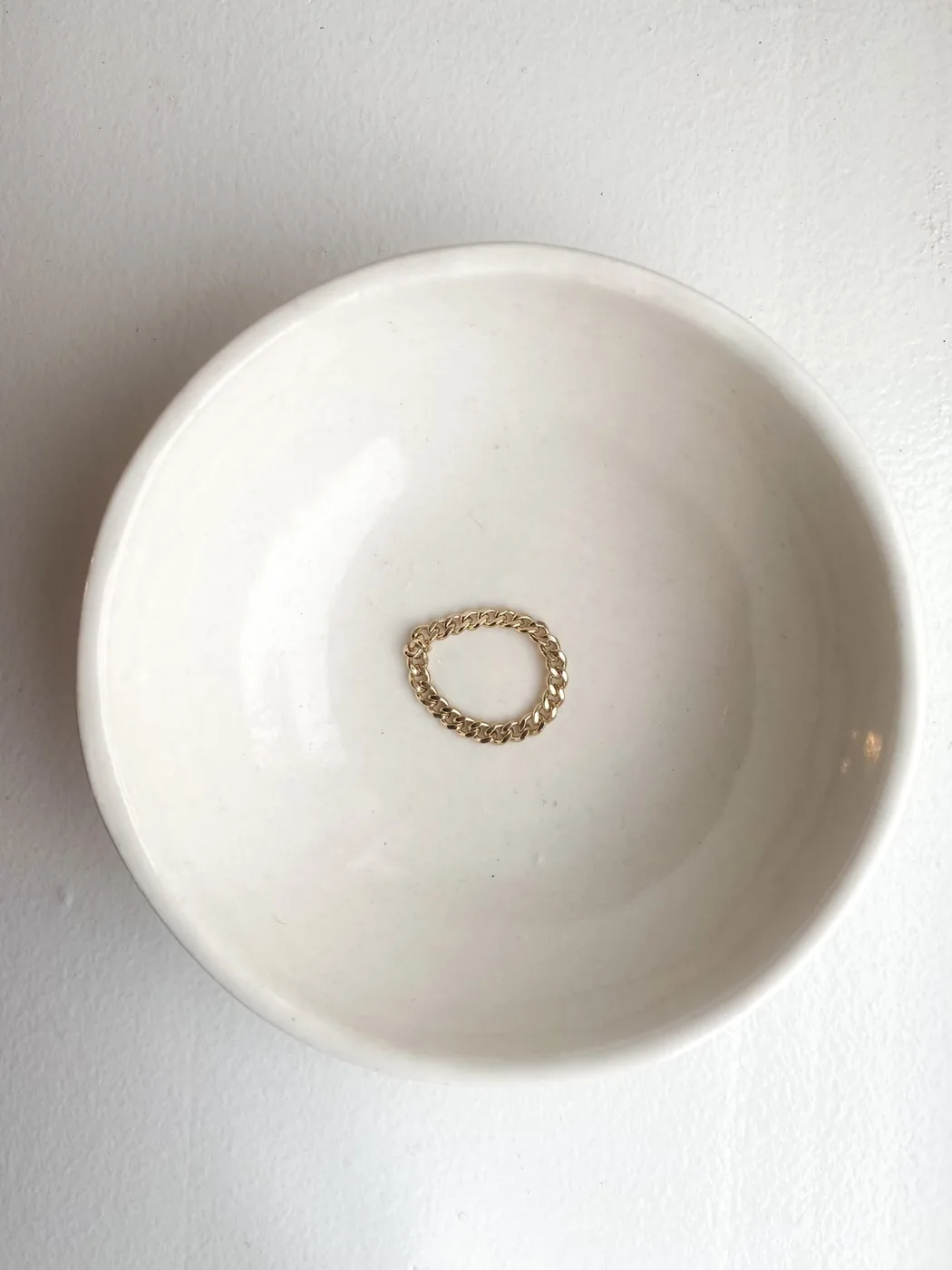 Curb Chain Ring - 14k Gold Filled — product image 8