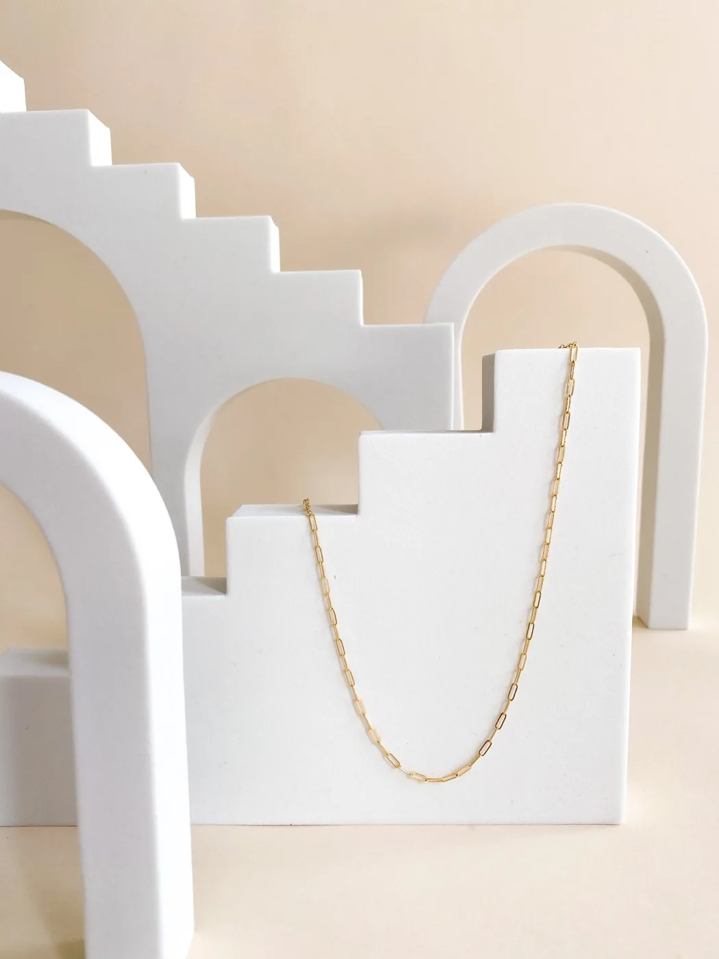 Staple Chain Necklace - 14k Gold Filled — product image 1