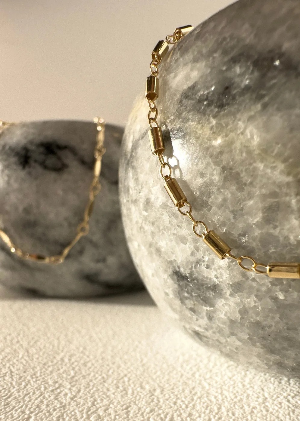 Tube Chain Bracelet - 14K Gold Filled — product image 1