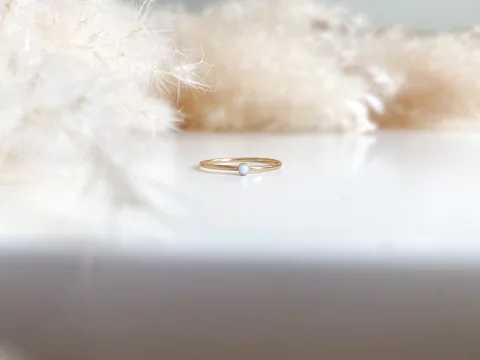 The Dainty Mothers Milk Ring - 14k Gold Filled — product image 2
