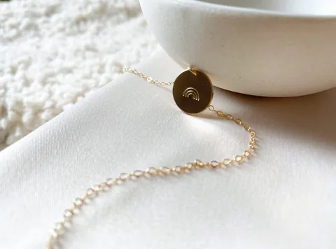 The Rainbow Necklace - 14k Gold Filled — product image 2
