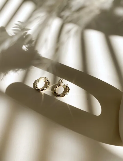 Twisted Hoops - 14k Gold Filled — product image 11