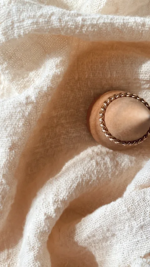 Curb Chain Ring - 14k Gold Filled — product image 7