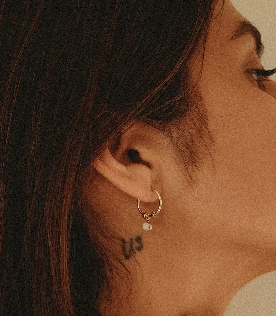 Mothers Milk Hoop Earrings- 14K Gold Filled — product image 4